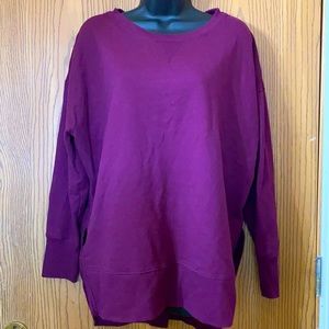 Women’s sweatshirt. Sz 14w/Ox. Worn twice.